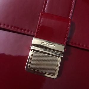 Miu Miu Bags - Red Miu Miu Perfume Pouch Miu Miu Bags - Red Miu Miu Perfume Pouch